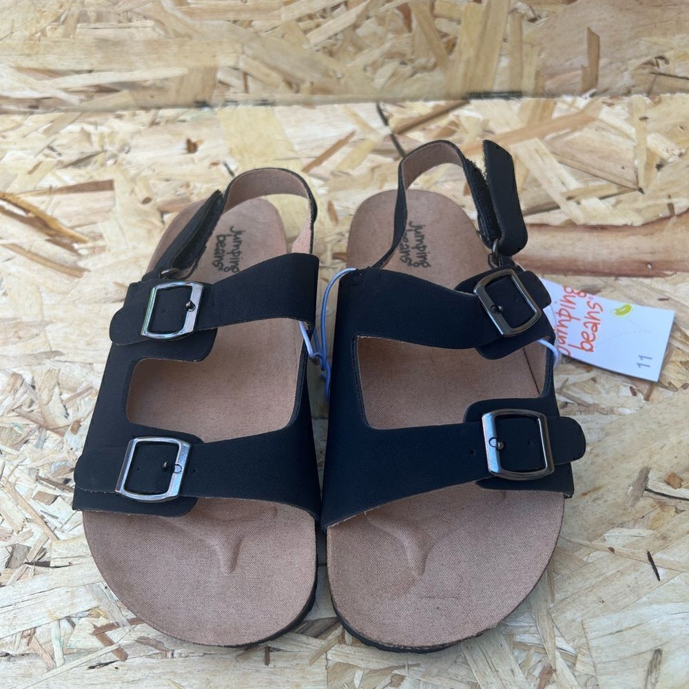 Jumping Beans Two Buckle Sandal Boy size 11